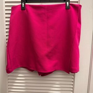 Bright Pink Mini Skirt